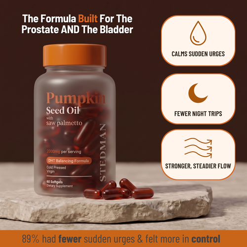 Stedman Pumpkin Seed Oil Capsules